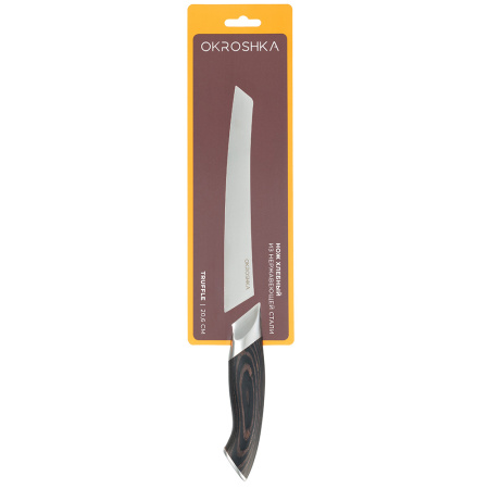 Нож хлебный OKROSHKA ТРЮФЕЛЬ OK120PW-BR