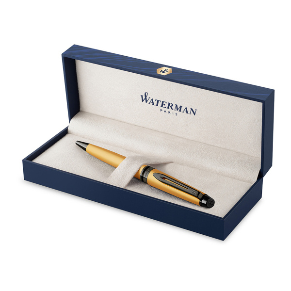 Шариковая ручка Waterman Expert DeLuxe - Metallic Gold RT