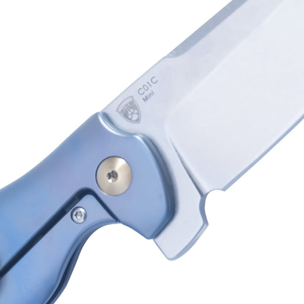 Складной нож Kizer Mini Sheepdog S35VN, синий