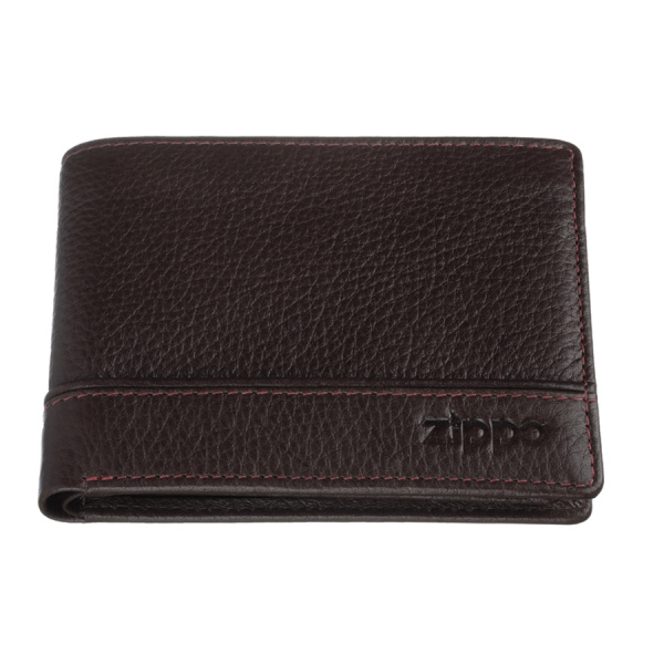 Портмоне Zippo, коричневое