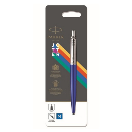 Ручка шариковая Parker Jotter Color - Blue, M