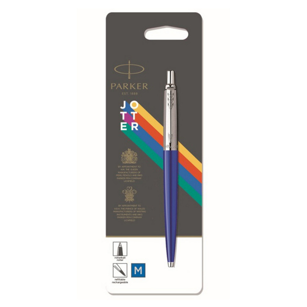 Ручка шариковая Parker Jotter Color - Blue, M