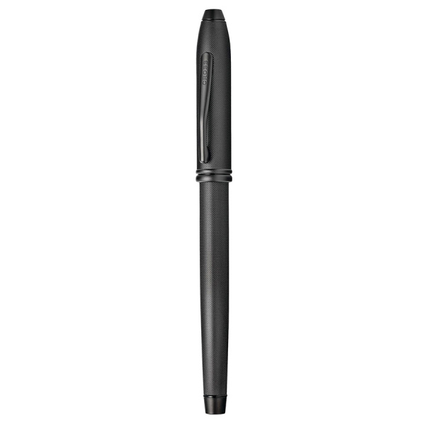 Перьевая ручка Cross Townsend - Black Micro Knurl, M