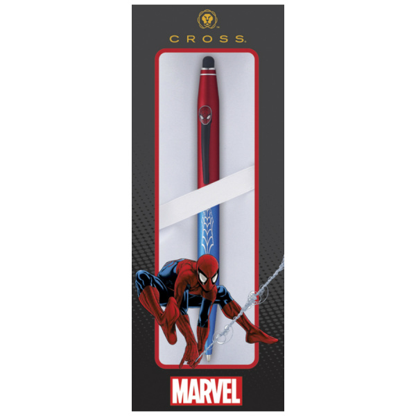 Ручка шариковая со стилусом Cross MARVEL ЧЕЛОВЕК ПАУК