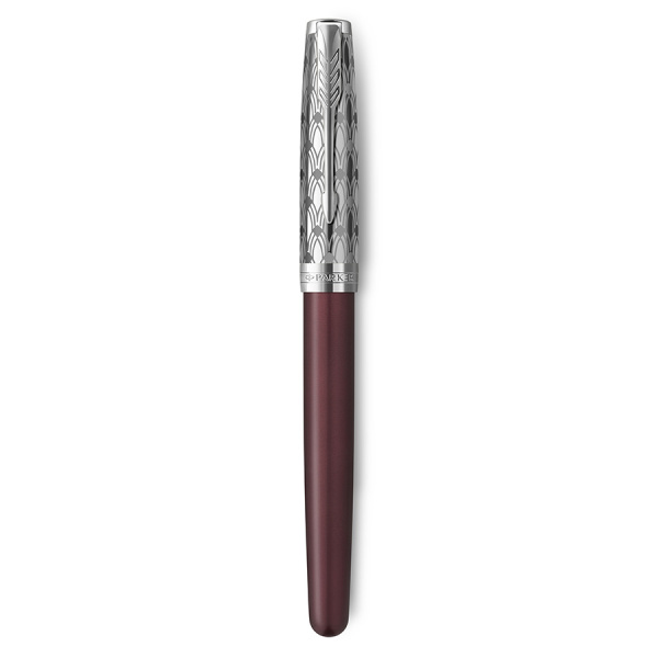 Перьевая ручка Parker Sonnet Premium F537 - Metal Red CT