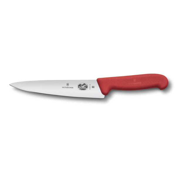 Нож разделочный VICTORINOX Fibrox с лезвием 19 см 5.2001.19