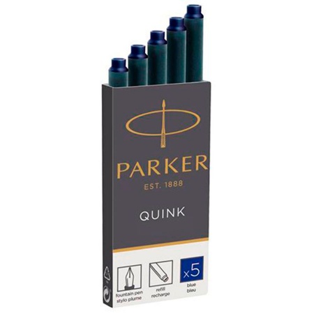 Картридж с чернилами для перьевой ручки Parker: темно-синий