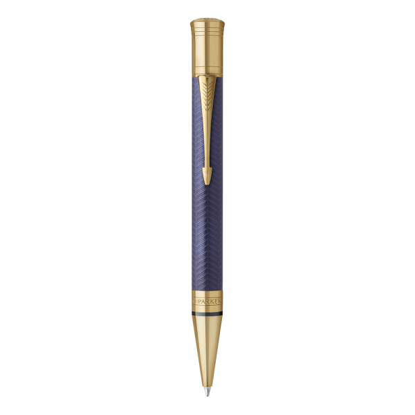 Ручка шариковая Parker "Duofold Prestige Blue Chevron GT"