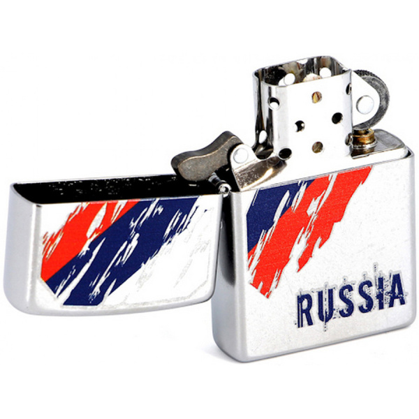 Зажигалка Zippo Russia Flag