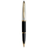 Ручка перьевая Waterman CARENE DE LUXE BLACK/SILVER F