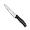 Нож Victorinox разделочный, лезвие 15 см, черный в блистере