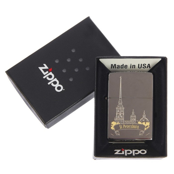 Зажигалка Zippo Петропавловская крепость