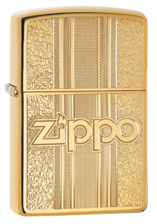 Зажигалка ZIPPO Pattern Design с покрытием High Polish Brass 29677