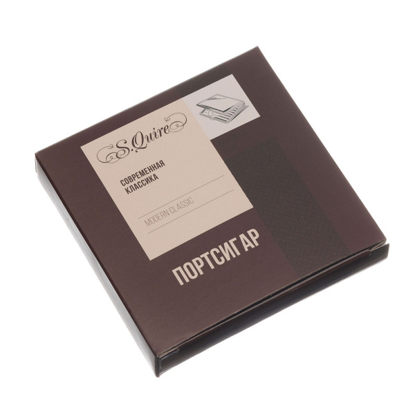 Портсигар S.Quire 24-10105Br-MC