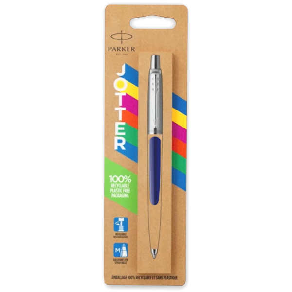 Шариковая ручка Parker Jotter Originals - Navy Blue CT, M