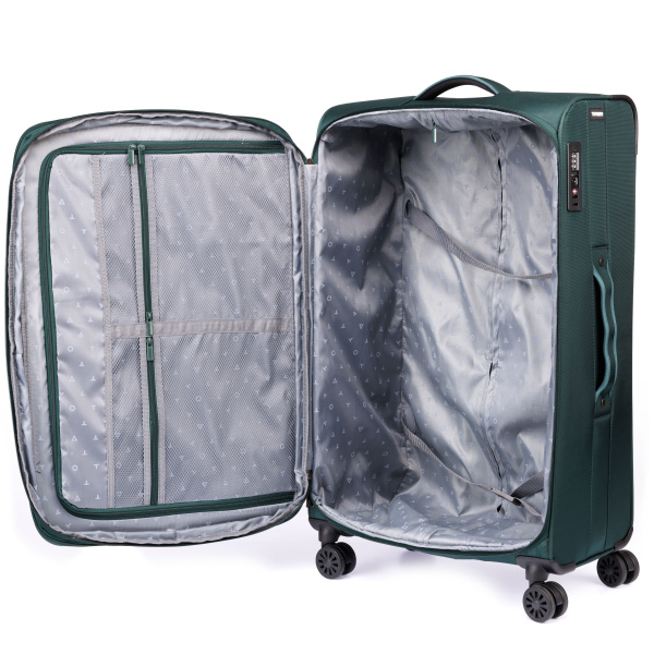 Чемодан TORBER Seyd T2021L-Green