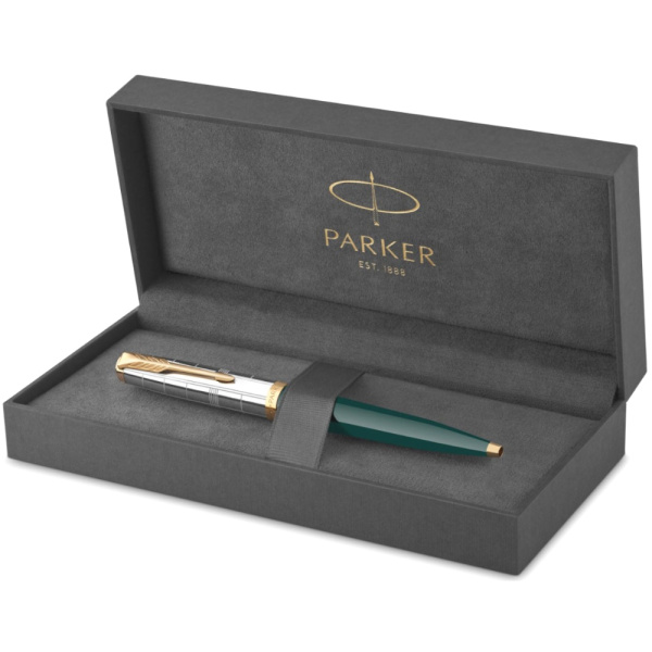 Шариковая ручка Parker 51 Premium - Forest Green GT, M