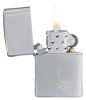 Зажигалка ZIPPO с покрытием Brushed Chrome 29684