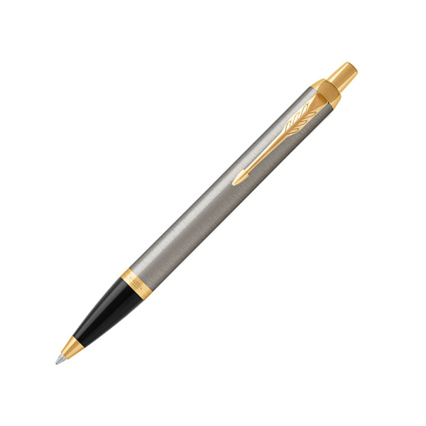 Ручка шариковая Parker IM Core Brushed Metal GT