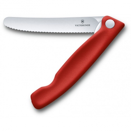 Нож складной для овощей Swiss Classic 11 см VICTORINOX Красный