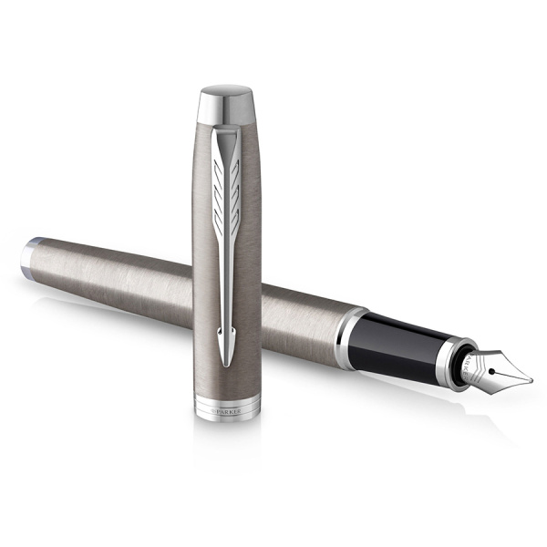 Перьевая ручка Parker IM Essential F319 - Brushed Metal CT