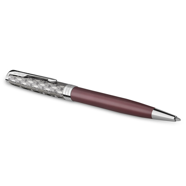 Шариковая ручка Parker Sonnet Premium K537 - Metal Red CT