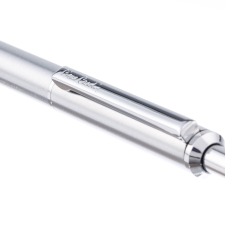 Ручка шариковая Pierre Cardin EASY. Цвет - серебристый. Упаковка Е