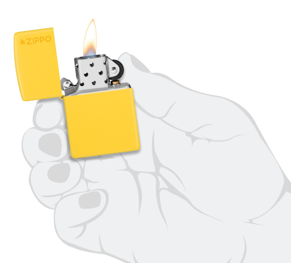Зажигалка ZIPPO Logo с покрытием Sunflower 46019ZL