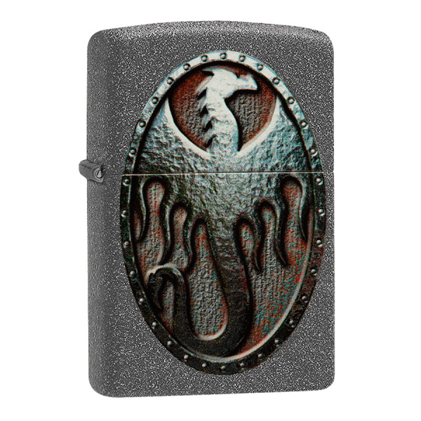 Зажигалка Zippo Metal Dragon Shield Design