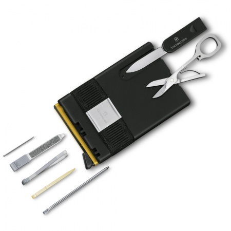 Карта-мультитул с картхолдером Victorinox SMARTCARD Wallet Delightful Gold