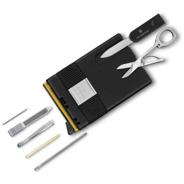 Карта-мультитул с картхолдером Victorinox SMARTCARD Wallet Delightful Gold
