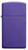 Зажигалка ZIPPO Slim® с покрытием Purple Matte 1637