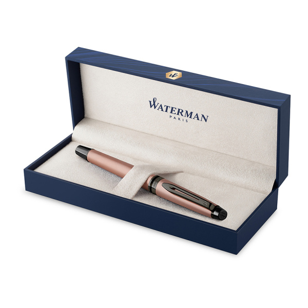 Перьевая ручка Waterman Expert DeLuxe - Metallic Rose Gold RT