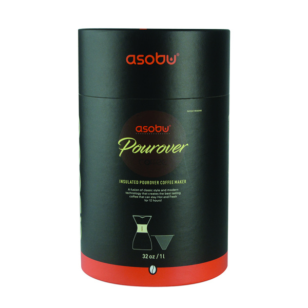 Кофеварка портативная Asobu Pour Over (1 литр), красная