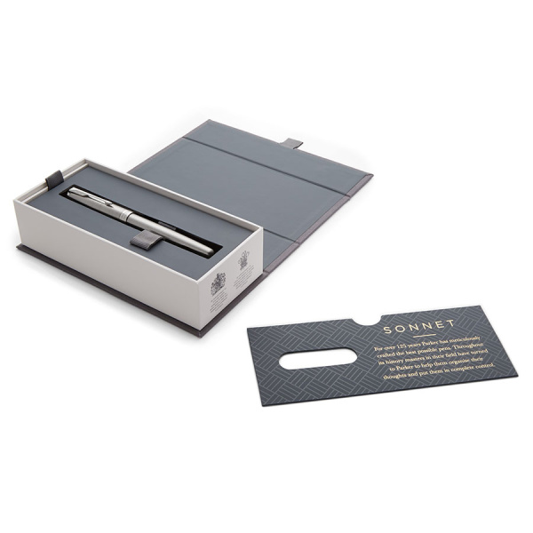Ручка перьевая Parker Sonnet Stainless Steel CT