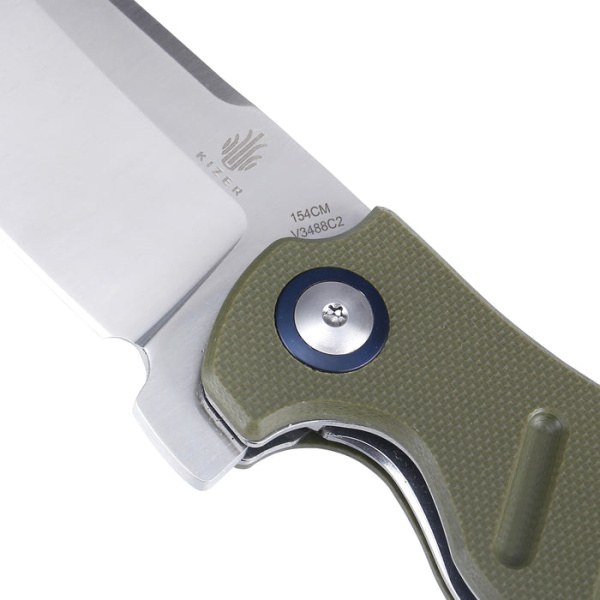 Складной нож Kizer Mini Sheepdog C01c, зелёный