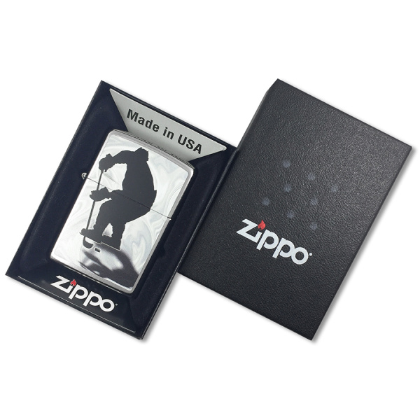 Зажигалка Zippo Хоккеист