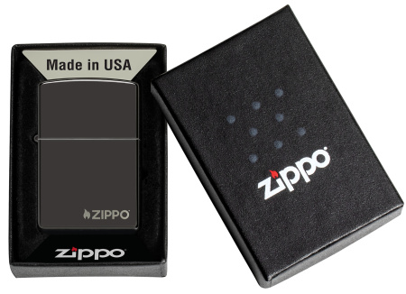 Зажигалка ZIPPO Classic с покрытием Ebony™ 24756ZL