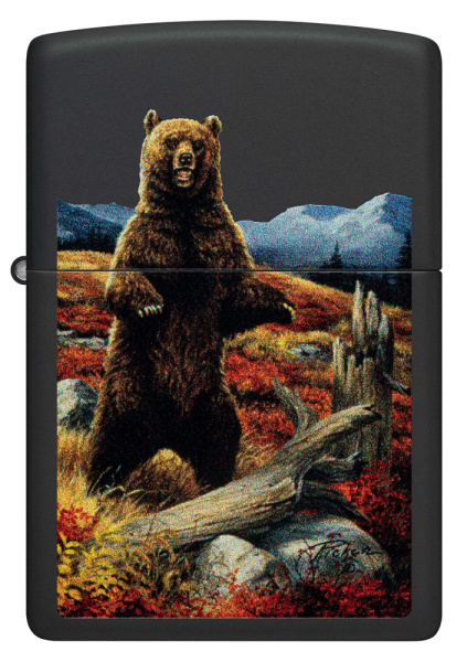 Зажигалка ZIPPO Linda Picken с покрытием Black Matte 48597