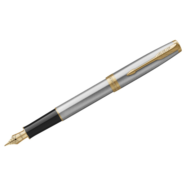 Ручка перьевая Parker "Sonnet Stainless Steel GT"