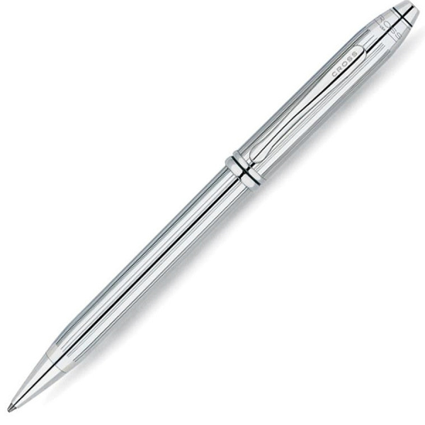 Ручка шариковая Cross TOWNSEND-LUSTROUS CHROME