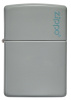 Зажигалка ZIPPO Classic с покрытием Flat Grey 49452ZL