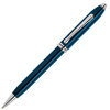 Ручка шариковая Cross TOWNSEND-QUARTZ BLUE LACQUER