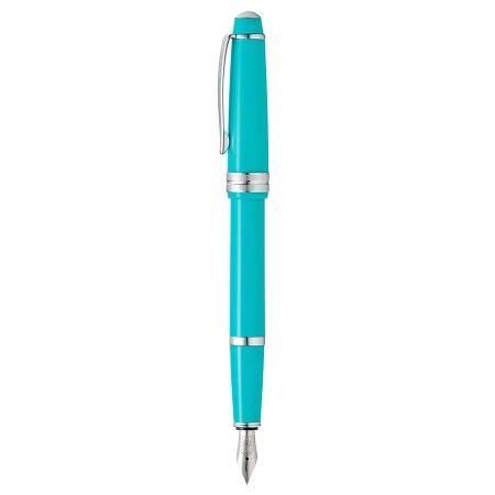 Перьевая ручка Cross Bailey Light - Teal Chrome