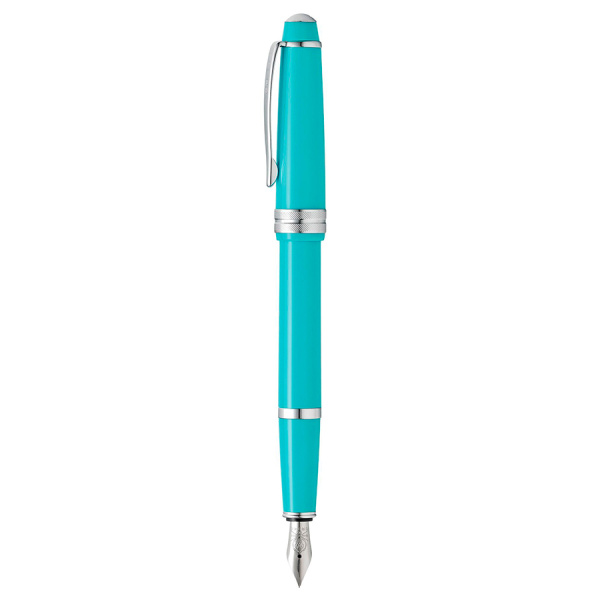 Перьевая ручка Cross Bailey Light - Teal Chrome