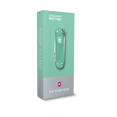Нож-брелок Classic SD Alox Colors Minty Mint VICTORINOX
