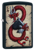 Зажигалка ZIPPO Dragon Ace с покрытием Black Matte 29840