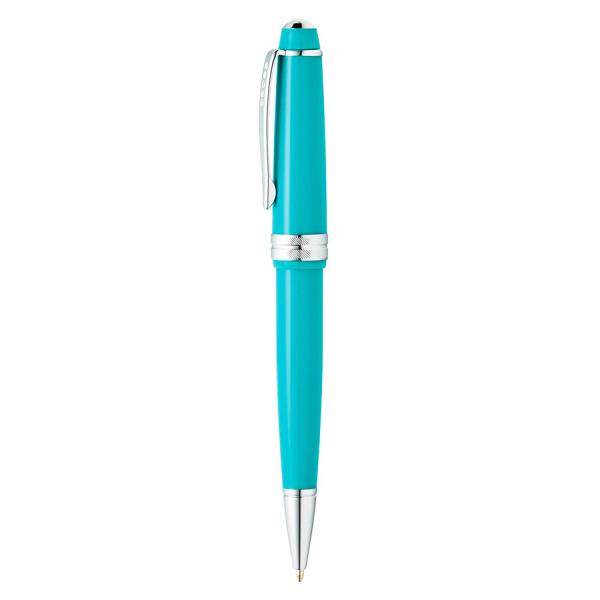 Шариковая ручка Cross Bailey Light - Teal Chrome