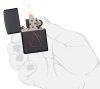 Зажигалка ZIPPO Classic с покрытием Black Matte 20842