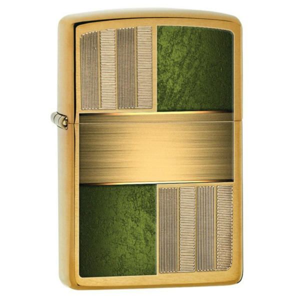 Зажигалка Zippo Classic Brushed Brass